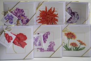 Box of Eight Fine Art Note Cards, Eleven Envelopes, $15