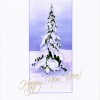 new year cards, watercolor cards for the new year, Mickey Baxter Spade cards
