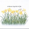 Photo of Mother's Day Card with Daffodils