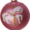 photo of carousel horse painted on ornament
