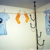 picture of clothes line mural in laundry room