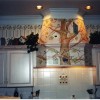 photo of kitchen hood mural